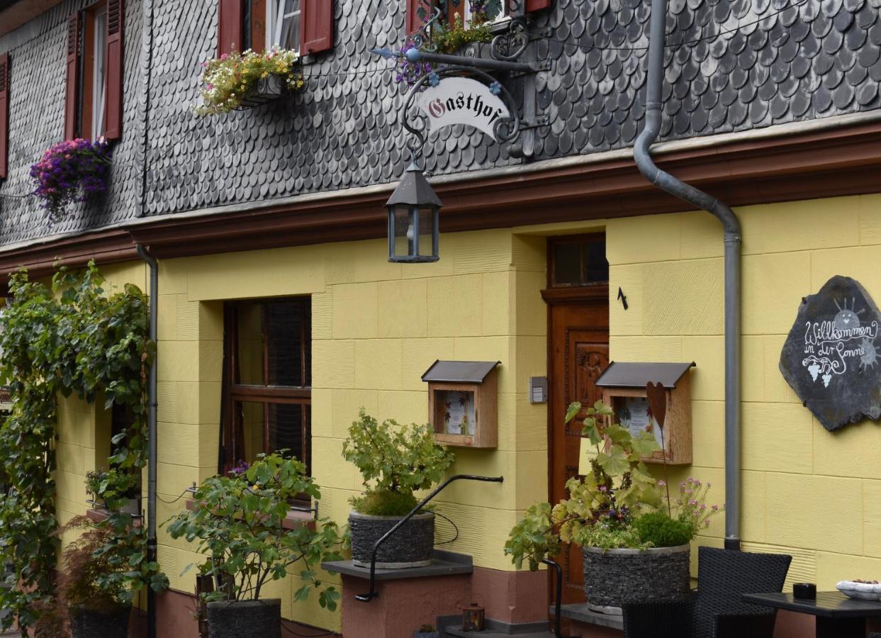 Landgasthof Zur Sonne Enkirch Buitenkant foto